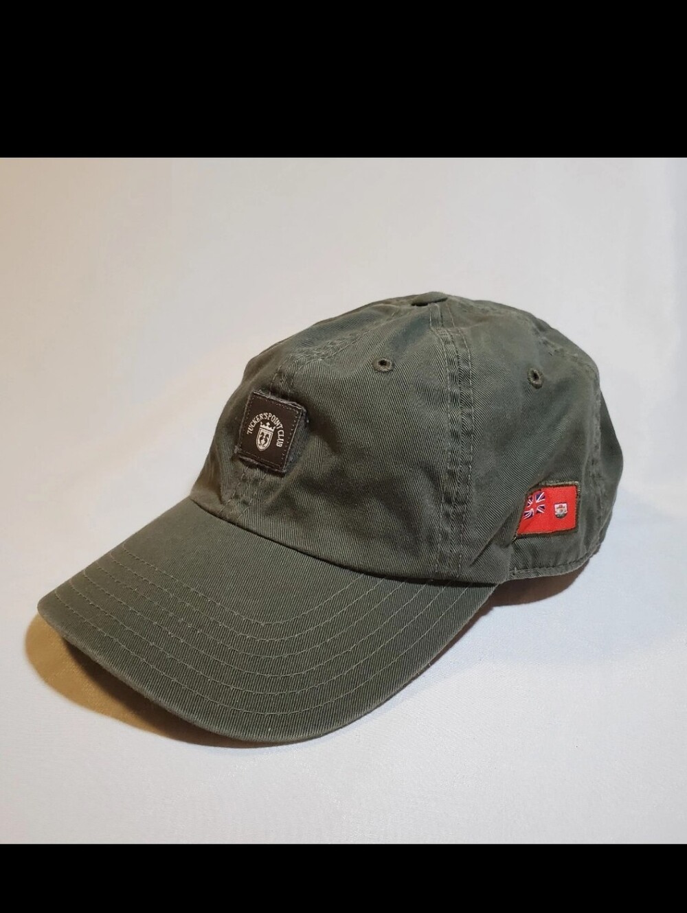 American Needle Tuckers Point Club Hat Bermuda Golf Dad Cap Strapback Vintage